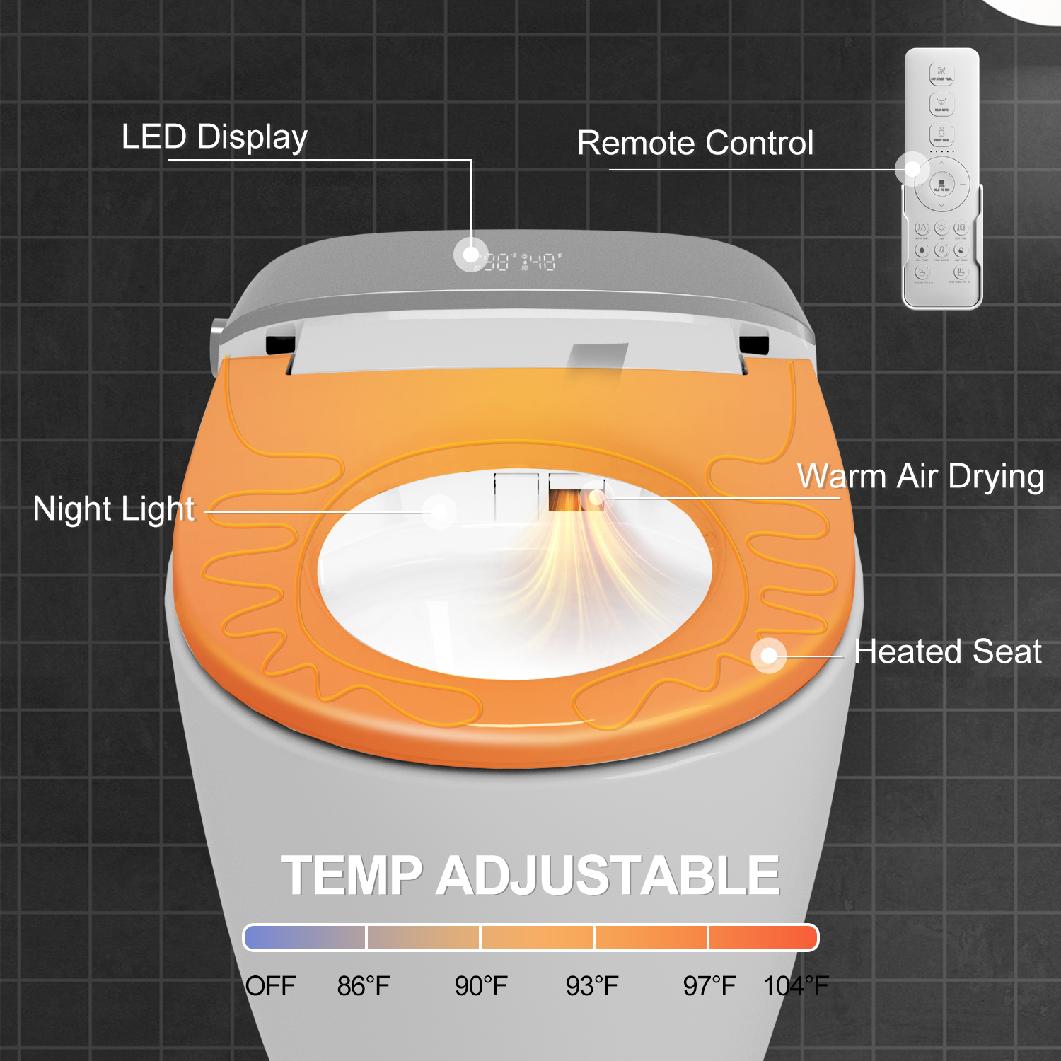 Toilet With Built In Bidet - hawkrown